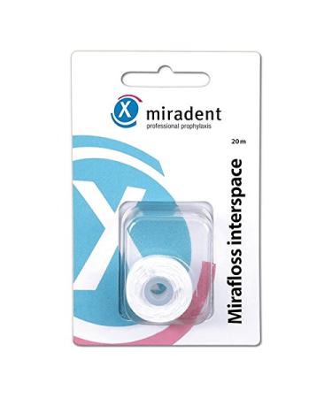 Mirafloss Interspace refill dental floss 20m