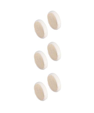 FOMIYES 6 Pcs Bath Loofah Bath Sponge Loofah Sponge Pad Loofah Sponge Exfoliating Shower Loofah Exfoliating Loofah Earth Tones Plate