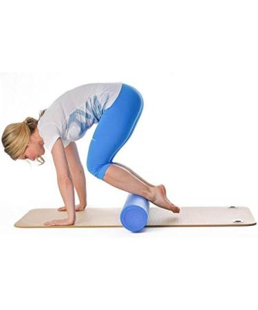 Kawanyo Pilates Rolle 90 cm - Premium Exercise Aid for Stability Balance & Rehabilitation | Blue Foam Yoga & Pilates Roller - Buy Online on GoSupps.com
