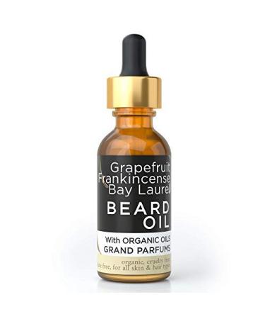 Buy Grand Parfums Men's Beard Oil - 100% Organic & Natural | 3 Scents | Essential Oils for Softer & Stronger Beards - Sandalwood Lovers - Buy Online on GoSupps.com