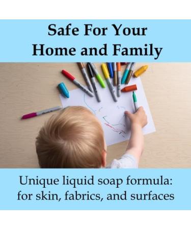 Amodex Ink & Stain Remover Kit | Effective Spot & Permanent Marker Remover for Clothes | Includes Brushes & Brochure | International Shipping Available - Buy Online on GoSupps.com