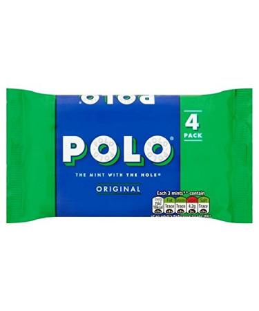 Original Mint Polo Tube 4 Pack 136g (Pack of 4)