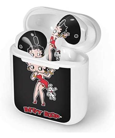 Betty Boop & Puppy Decal Audio Skin for Apple AirPods with Lightning Charging Case - Officially Licensed by Skinit - Buy Online on GoSupps.com