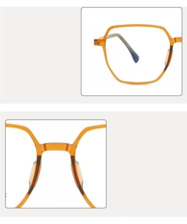 Parwana Anti-Blue Light Glasses | Oversized Square Computer Reading Glasses | Relieve Fatigue & Enhance Comfort | Cute Design (C3 Size +200) - Shop Now! - Buy Online on GoSupps.com