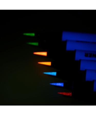 Colorful Liquid Eyeliner Glow In The Dark Face Paint For Kids Natural Shiny Make Up Pen Long Lasting Comfortable Application for Women and Girls Live Performance Daily Party - Buy Online on GoSupps.com