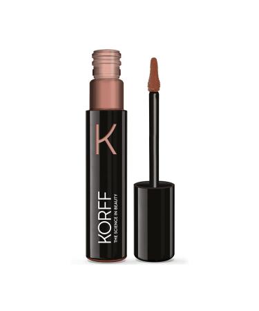 Korff Long-lasting Fluid Lipstick 12h soft and comfortable texture with hyaluronic acid and vitamin E glossy finish 05