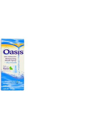 Oasis Moisturizing Mouth Spray Mild Mint 1 oz (Pack of 3)