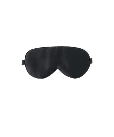 Mission Sweet Pure Mulberry Silk Eye Mask/Eye Cover Blindfold (1 Black)