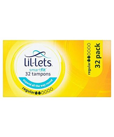 Lil does not leave applicator Regular Tampons 32 pieces