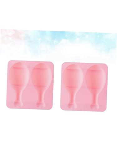 MAGICLULU 2pcs Non Stick Nonstick Cajas para Con Chocolate Cake Decorating Homemade Chocolate Cake Decapping Die Cake Decorations Baking Tool Creative Mold Fudge Cake Mold Drumstick 15.8*14.9 CM - Buy Online on GoSupps.com