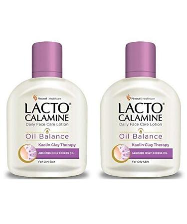 Lacto Calamine Skin Balance Oil control 120 ml. (Pack of 2)