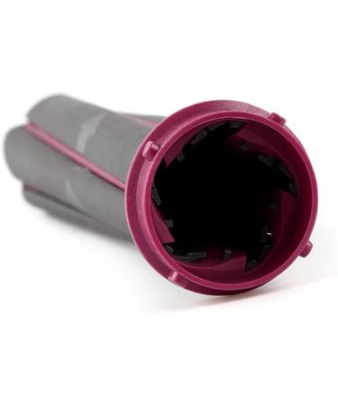 Abhi 5-in-1 Automatic Curling Iron - 30mm Curl Rods & Interchangeable Hair Dryer - Red 190mm - Buy Online on GoSupps.com