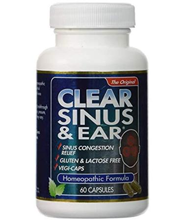 Clear Sinus & Ear 60 Capsules Homeopathic Formula