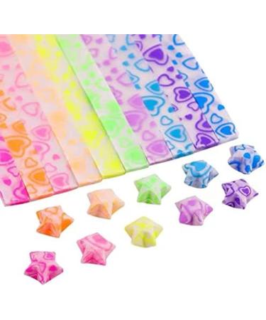 Luminous Origami Stars Paper - 840 Sheets with 4 Patterns for DIY Handmade Crafts - Buy Online on GoSupps.com