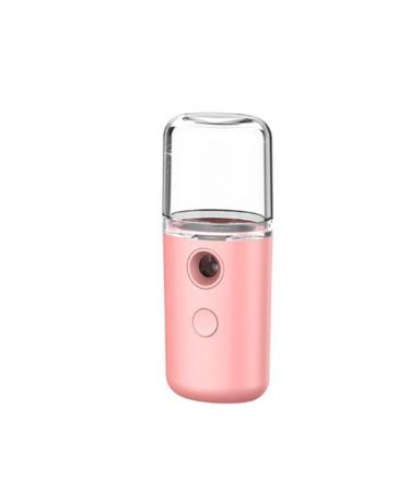 USB Mini Portable Facial Sprayer Humidifier Nano Face Steamer - Pink - Buy Online on GoSupps.com
