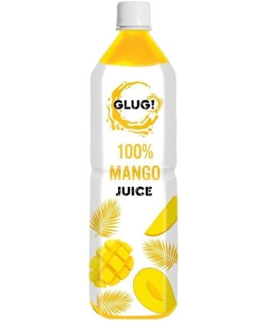 GLUG! 100% Mango Fruit Juice Healthy Juice Drink With No Added Sugar (6X1L) - Buy Online on GoSupps.com