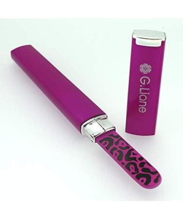 G.Liane Glass Nail Files Professional Crystal Nail File For Natural Nails Acrylic Nails Gels Nails Manicure Pedicure Tools For Home And Salon (Pink) - Buy Online on GoSupps.com