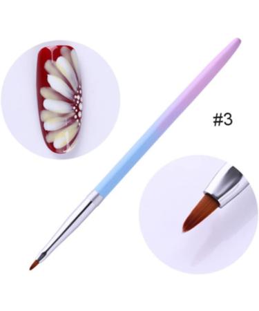 1Pc Nail Dotting Pen Manicure Brush nail Blending Brush nail design pen nail painting pens Nail Brush Pen Nail Pen fingernail brush finger nail brushs Pedicure Pen tool girl 16.6*1cm Picture 3 - Buy Online on GoSupps.com