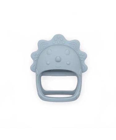 MOMMYS BABY Silicone Teether Set for Infants | Chew Mitten Pain Relief | Olive Green Chick & Dusty Blue Triceratops | Soothing 2 in 1 Teething Toy | Anti-Drop Handle for Easy Grip - Buy Online on GoSupps.com