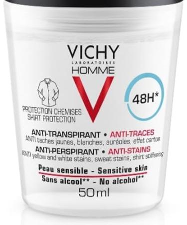 Vichy Mineral Deodorant for Men Roll On - Buy Online on GoSupps.com