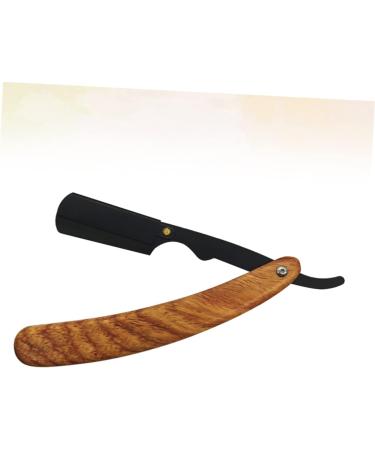 Frcolor 3-in-1 Manual Eyebrow Razor | Wooden Safety Razor for Men Precision Shaving Tool - Buy Online on GoSupps.com