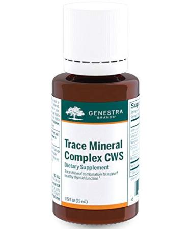Genestra Brands Trace Mineral Complex CWS | Supports Thyroid Function and Helps Protect Against Oxidative Stress | 0.5 fl. oz.