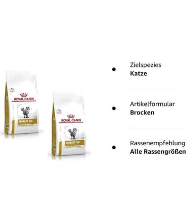 Royal Canin Veterinary Urinary N/A Moderate Calorie | Triple Pack | 3 x 400g | Dry Cat Food | Struvite Crystal Support | Fashion - Buy Online on GoSupps.com