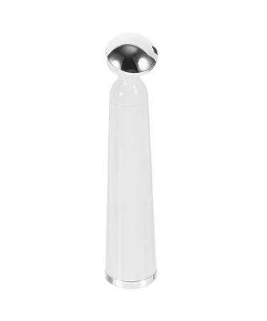 Appareil de Massage Oculaire lectrique Anti- ge et Anti-Rides Masseur Compact Argent Outil de Soins Oculaires pour Contour des Yeux Vibrations Relaxantes Usage Quotidien