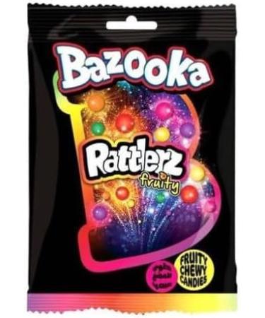 Rattlerz Fruity Chew Candies 6 x 100g Delicious Tasty And Twisty Treat Gift Hamper For Birthday Christmas Sold By Kidzbuzz