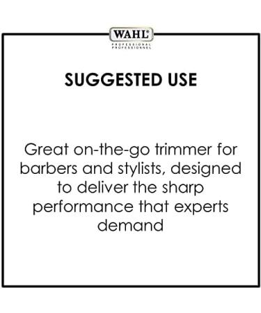 Wahl Professional Peanut Clipper & Trimmer (Black) - Precision Hair Cutting & Fading for Men Barbers & Stylists - 4 Guides Included Easy to Use International Shipping Available - Buy Online on GoSupps.com
