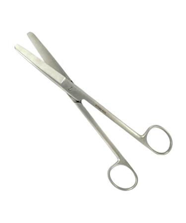 Mud scissors round for professional or private use 14 cm stainless steel
