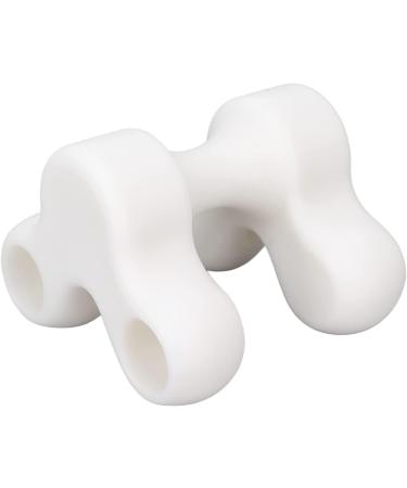 Cervical tensile device Neck and shoulder relaxer neck support pillow for relieving neck pain neck tractor for the spinal curvature voltage for home use (color: bianco)