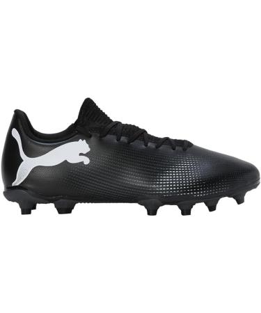 PUMA Men's Future 7 Play FG/AG Soccer Shoe - Black/White Size 43 EU - Ideal for International Shipping - Buy Online on GoSupps.com