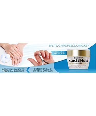 Hard As Hoof Coconut Scented Nail Strengthener Cream - 1 oz Pack - Nail Growth, Conditioning, and Repair Formula - Buy Online on GoSupps.com