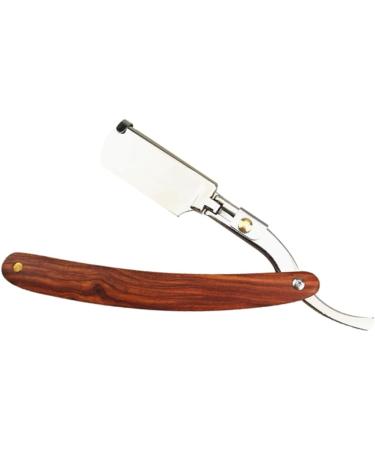 Minkissy Travel Razor Knife for Men | Double-Sided Metal Razor & Bamboo Holder - Safe & Portable Khimar Hijab Hair Cutting Tool - Buy Online on GoSupps.com