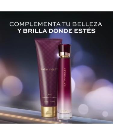 L'Bel Satin Violet Fragance body cream/Crema perfumada corporal 130 ml / 4.4 fl.oz. - Buy Online on GoSupps.com