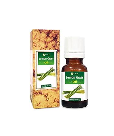 Lemon Grass Oil (Cymbopogon citratus) 100% Natural Pure Undiluted Uncut Carrier Oil 15ml
