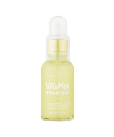 Esfolio Korean Vitamin C Radiance Ampoule Hydrating & Nourishing Face Serum with Vitamins & Antioxidants Lightweight Essence for Glow Even Tone & Revitalized Skin 1.01 fl oz / 30ml
