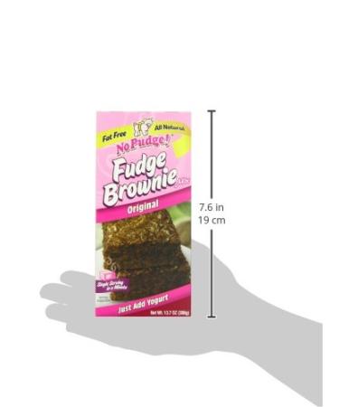 Buy No Pudge! Fat Free Fudge Brownie Mix - Original 13.7 oz (Pack of 6) - Guilt-Free Baking - Buy Online on GoSupps.com