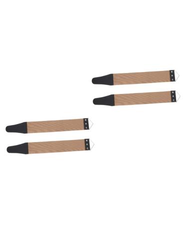 Fomiyes 4 pieces cloth double-sided string string tool leather string string for razor household appliances razor grinding tape steel hair removal pencil 46.5x6cmx2pcs different colors x 2 pieces