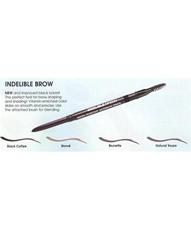 Jolie Indelible Brow Water Resistant Automatic Pencil - Black Coffee | Long-lasting, Easy Application - Buy Online on GoSupps.com