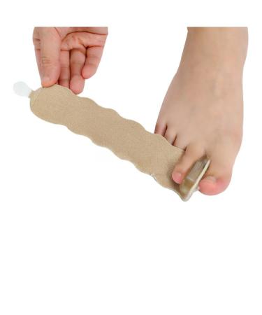 YHM 6 pcs Toe Separators Bunion Corrector with Fabric Sleeve - Size S | Gel Toe Spacer for Overlapping Toes - Buy Online on GoSupps.com