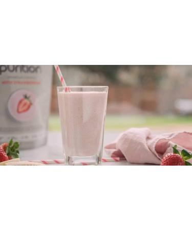 Milk-shake Prot in et Di t tique la Fraise (500 g) id al pour la perte de poids et la r cup ration apr s l effort - substitut de repas 100% naturel smoothie petit d jeuner - Buy Online on GoSupps.com