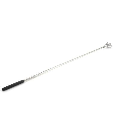 Greatangle Compact Telescopic Claw Massager - Adjustable Stainless Steel Back Scratcher (22-58cm) - Portable Massage Hand Claw in Black - Buy Online on GoSupps.com