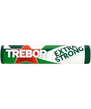 Trebor Extra Strong Mints - 10 Rolls x10 Count (Pack of 1) - Buy Online on GoSupps.com