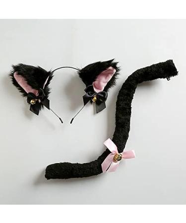 AJTUTUS Cartoon Ears Shape Hairband with Decor Cosplay Animals Tail Accessories for Women Girls Kid Party Headband - Buy Online on GoSupps.com