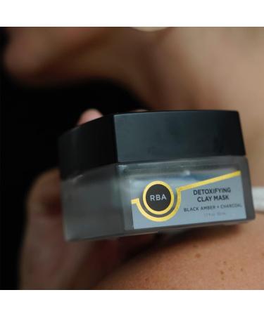 RBA Skincare Detoxifying Clay Mask - Non-Drying Pore & Blackhead Treatment | 100% Natural | 50ml - Buy Online on GoSupps.com