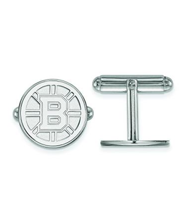 Boston Bruins Cuff Links (Sterling Silver)