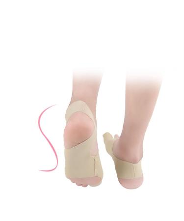 Buy Silicone Dust Separators & Hallux Valgus Corrector Pedicure Socks - Adjustable Orthopedic Foot Bracket (Beige) for Sale! - Buy Online on GoSupps.com