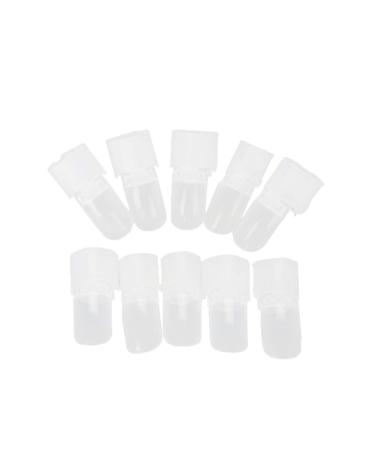 10Pcs Nail Protector Tips Easy to Use Protects Nails From Smearing Fits Most Finger Shapes Great Tool for Women and Girls At Home or Professional Place